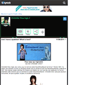 Tablet Screenshot of christoferdrew-ingle.skyrock.com