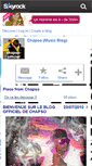 Mobile Screenshot of chapso-officiel.skyrock.com