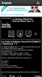 Mobile Screenshot of gold-and-black-team.skyrock.com