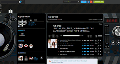 Desktop Screenshot of kzprod-officiel.skyrock.com