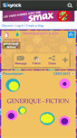 Mobile Screenshot of generique-fiction.skyrock.com