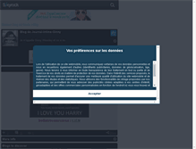 Tablet Screenshot of journal-intime-ginny.skyrock.com