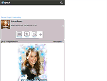 Tablet Screenshot of andrea-mayer.skyrock.com