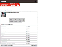 Tablet Screenshot of amaury-vassili-music.skyrock.com