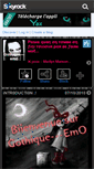 Mobile Screenshot of gothique---emo.skyrock.com