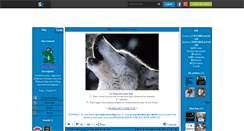 Desktop Screenshot of angel-of-animals.skyrock.com