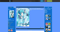 Desktop Screenshot of mikumiku.skyrock.com