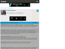 Tablet Screenshot of familykardashianofficiel.skyrock.com