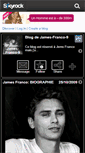 Mobile Screenshot of james-franco-9.skyrock.com