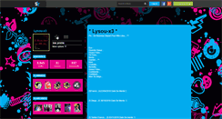 Desktop Screenshot of lysou-x3.skyrock.com