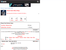 Tablet Screenshot of damien-dawn-music.skyrock.com