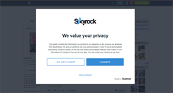 Desktop Screenshot of blondeao09.skyrock.com