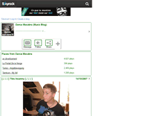 Tablet Screenshot of dance-macabre78.skyrock.com