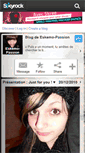 Mobile Screenshot of eskemo-passion.skyrock.com