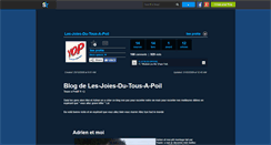 Desktop Screenshot of les-joies-du-tous-a-poil.skyrock.com