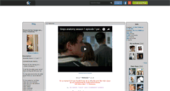 Desktop Screenshot of grey-z-anatomy.skyrock.com
