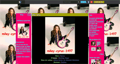 Desktop Screenshot of miley-cyrus-1497.skyrock.com