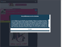 Tablet Screenshot of miley-cyrus-1497.skyrock.com