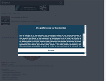 Tablet Screenshot of les-recettes-de-marion.skyrock.com
