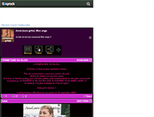 Tablet Screenshot of annelaure-girbal.skyrock.com
