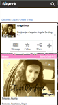 Mobile Screenshot of angelinus.skyrock.com