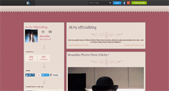 Desktop Screenshot of al-hy-officialblog.skyrock.com