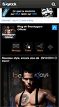 Mobile Screenshot of beautygays-officiel.skyrock.com