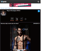 Tablet Screenshot of beautygays-officiel.skyrock.com