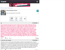 Tablet Screenshot of bypass-sylvie.skyrock.com