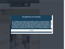 Tablet Screenshot of magrossesse3.skyrock.com