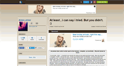 Desktop Screenshot of amour---amour.skyrock.com