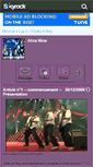 Mobile Screenshot of alicenine50.skyrock.com