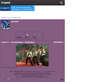Tablet Screenshot of alicenine50.skyrock.com