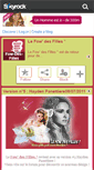 Mobile Screenshot of fow-des-filles.skyrock.com