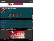 Tablet Screenshot of bradpaisley.skyrock.com