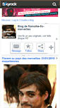 Mobile Screenshot of flomothe-fic-merveilles.skyrock.com