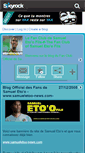 Mobile Screenshot of etoofanclub.skyrock.com