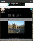 Tablet Screenshot of camillewebster.skyrock.com
