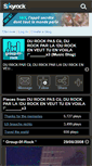 Mobile Screenshot of group-0f-rock.skyrock.com