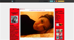 Desktop Screenshot of lesliemouaa.skyrock.com