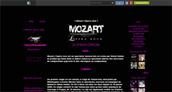 Desktop Screenshot of mozart-lopera-rock996.skyrock.com