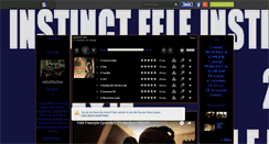 Desktop Screenshot of instiinctfele-music.skyrock.com