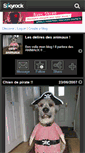 Mobile Screenshot of delir-animaux.skyrock.com