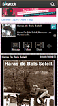 Mobile Screenshot of harasdeboissoleil.skyrock.com