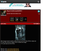 Tablet Screenshot of fandeharrypotter83000.skyrock.com