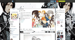 Desktop Screenshot of manga-basket.skyrock.com