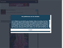 Tablet Screenshot of juliedelattre.skyrock.com