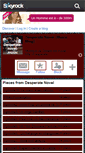 Mobile Screenshot of desperate-novel-music.skyrock.com