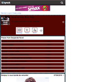 Tablet Screenshot of desperate-novel-music.skyrock.com