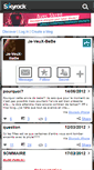 Mobile Screenshot of je-veux-bebe.skyrock.com